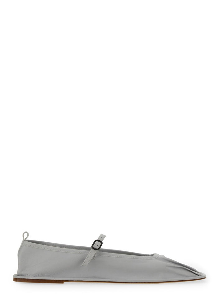 Hereu Flat Shoes - Grey | Wanan Luxury