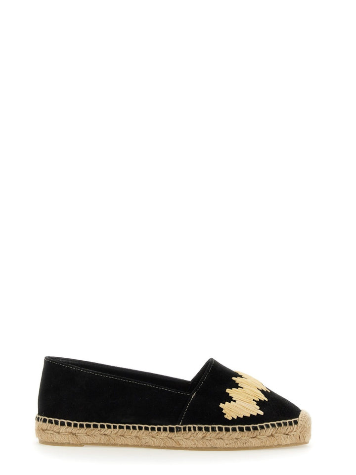 Castañer Flat Shoes - Black | Wanan Luxury