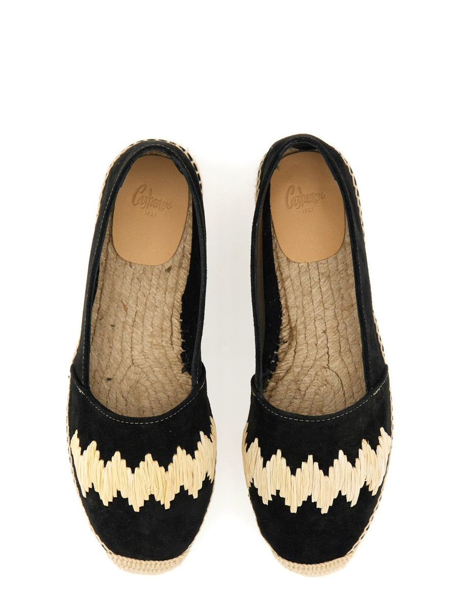 Castañer Flat Shoes - Black | Wanan Luxury