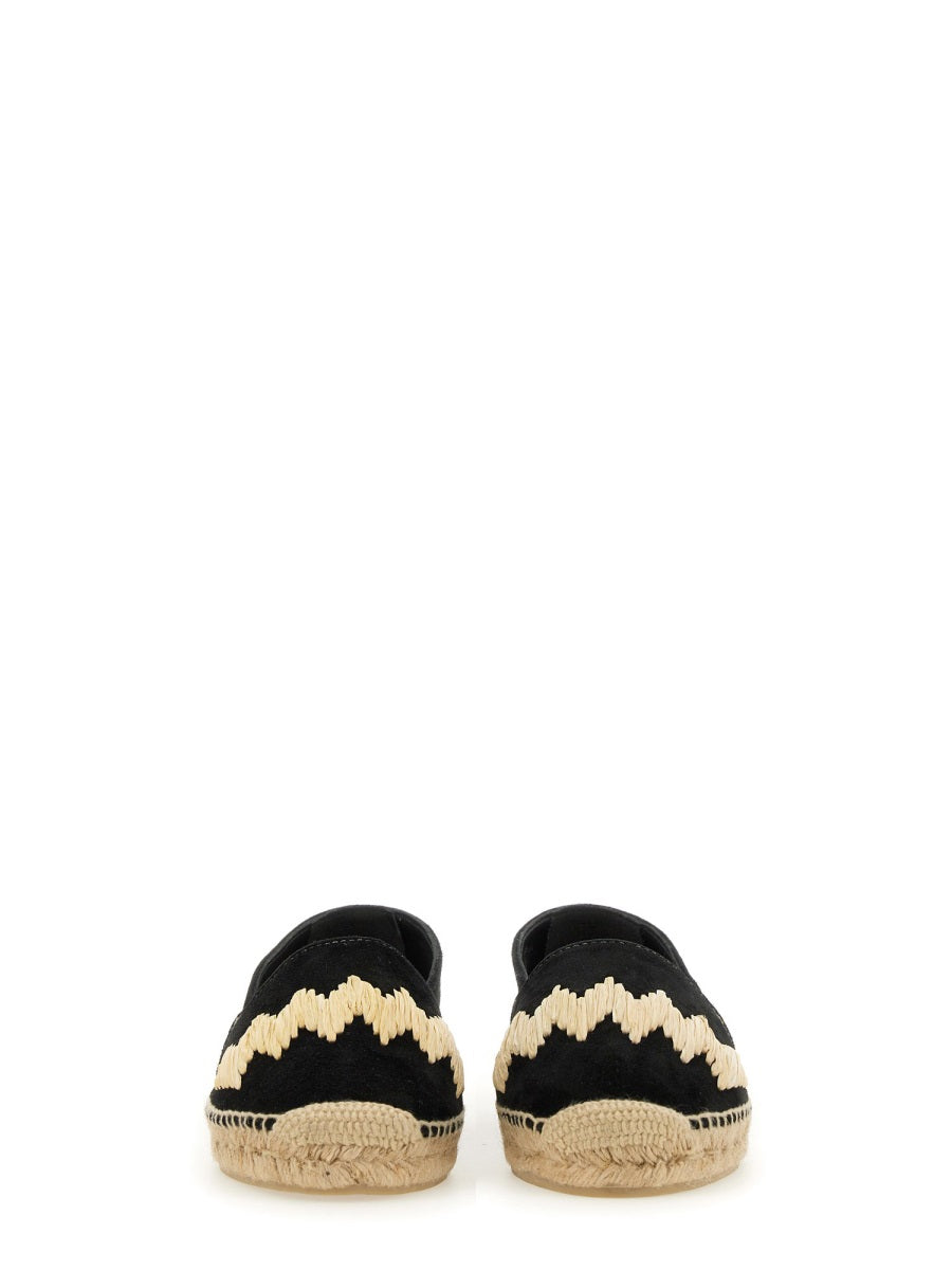 Castañer Flat Shoes - Black | Wanan Luxury