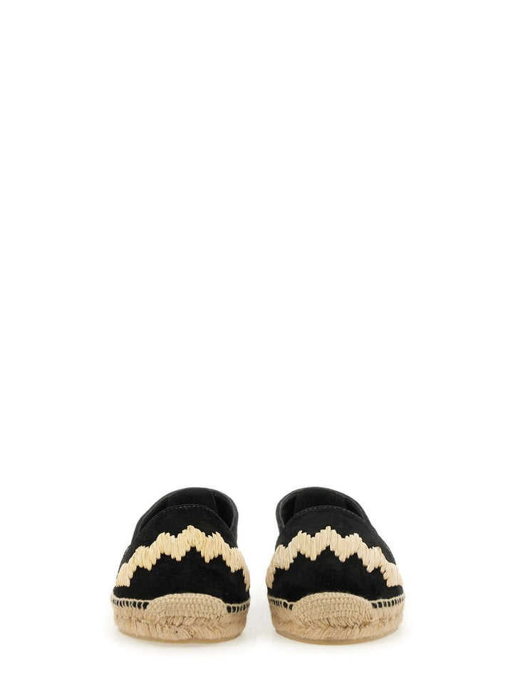 Castañer Flat Shoes - Black | Wanan Luxury