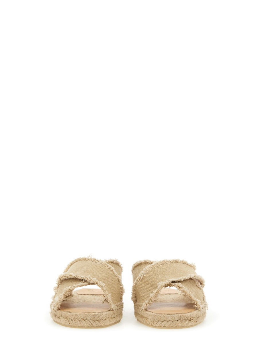 Castañer Flat Shoes - Beige | Wanan Luxury
