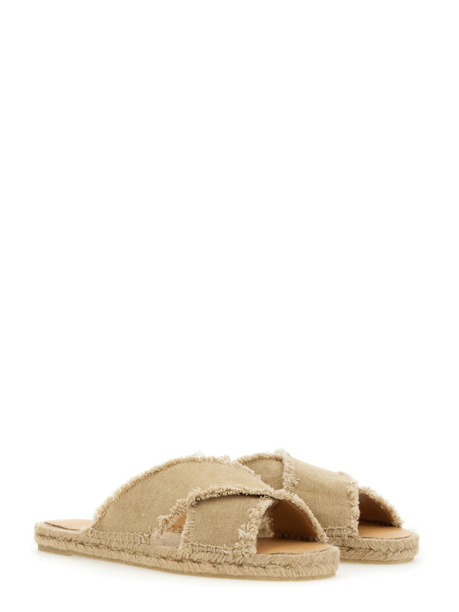 Castañer Flat Shoes - Beige | Wanan Luxury