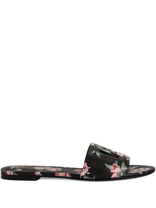 Floral Slide Sandals