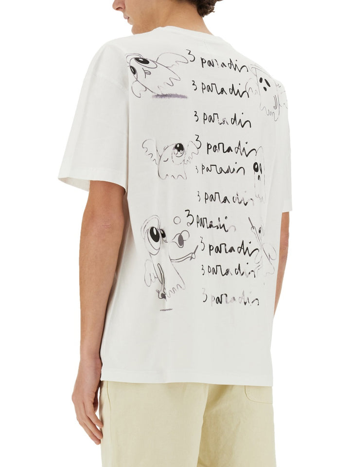 3.PARADIS T shirts - White | Wanan Luxury