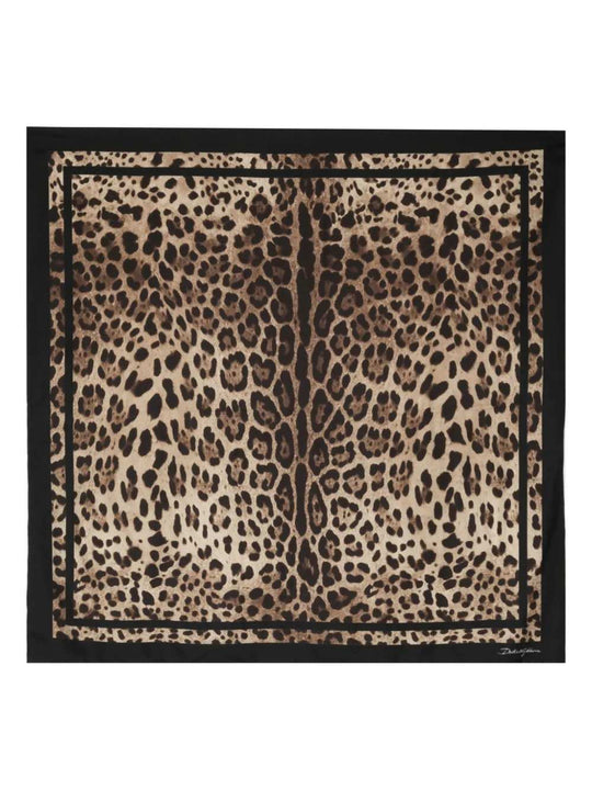 Leopard Print Scarf