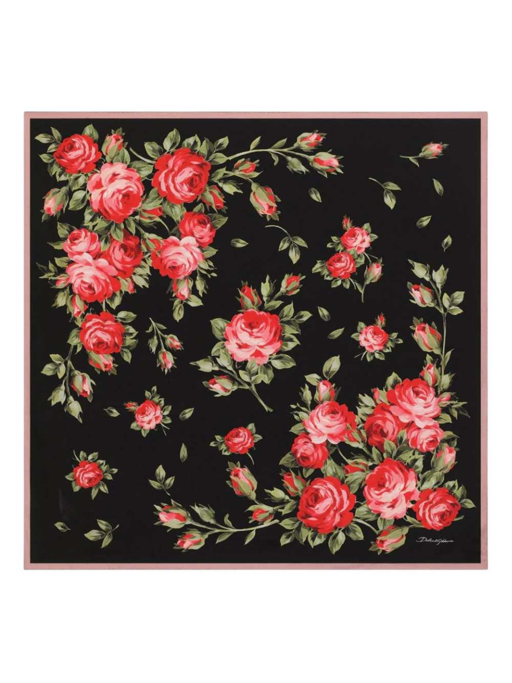 Dolce & Gabbana FOULARD - Black | cf6aac4f6d6a25818bf463cfe4cde2d114405c4f