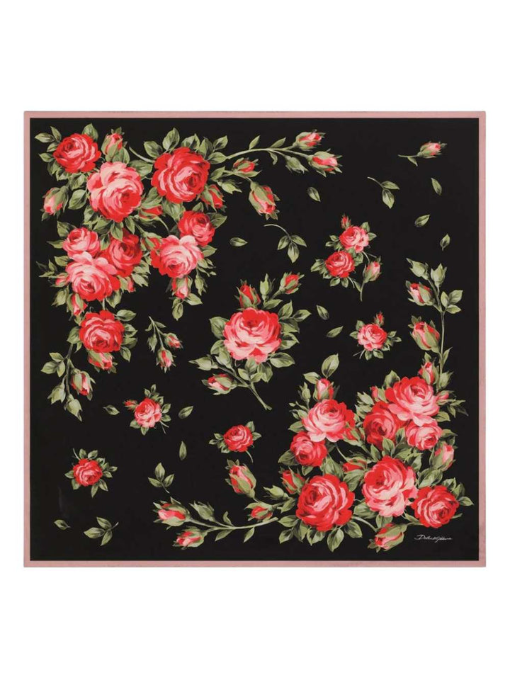Dolce & Gabbana FOULARD - Black | cf6aac4f6d6a25818bf463cfe4cde2d114405c4f