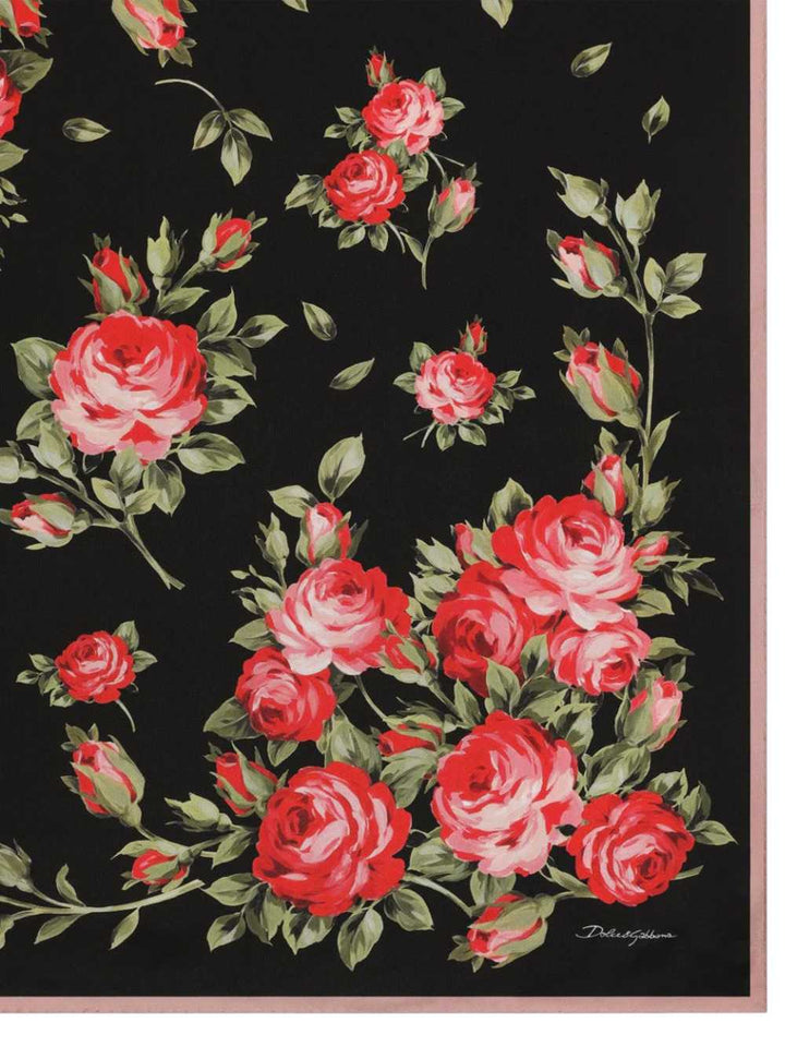 Dolce & Gabbana FOULARD - Black | 1c4bb3fa7e84ad24a21d0f748eb1289e4cf8be37
