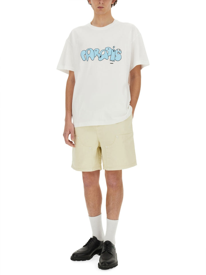 3.PARADIS Shorts - Beige | Wanan Luxury