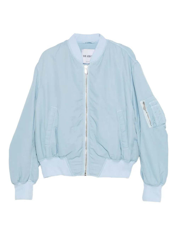 "Anja" Zip-Up Bomber Jacket.