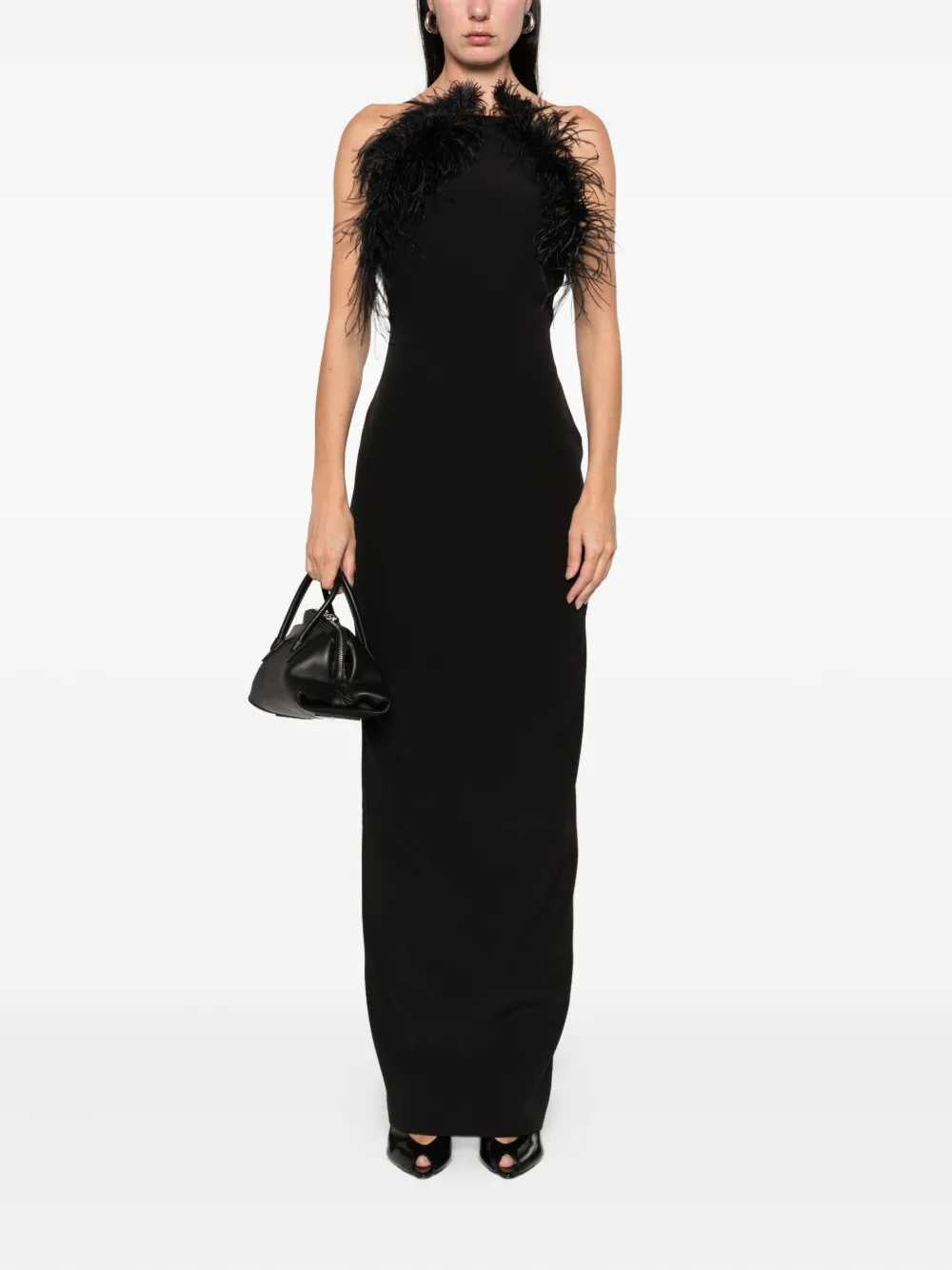 The Attico DRESS - Black | 8b8d13ef6c7b15e7114555f0ae98b6d495284859