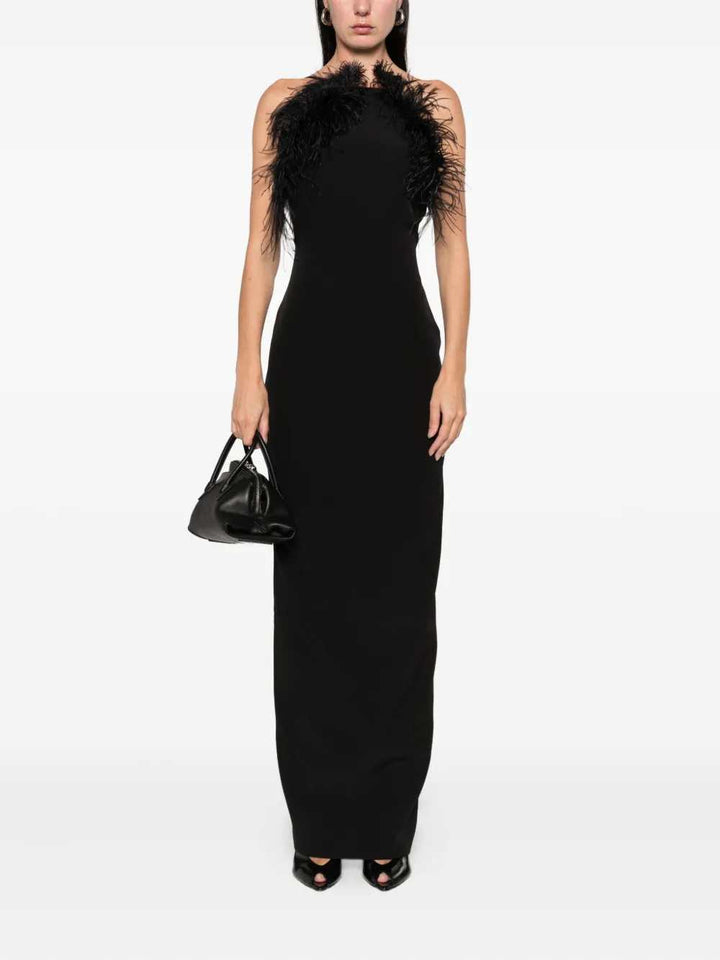 The Attico DRESS - Black | 8b8d13ef6c7b15e7114555f0ae98b6d495284859