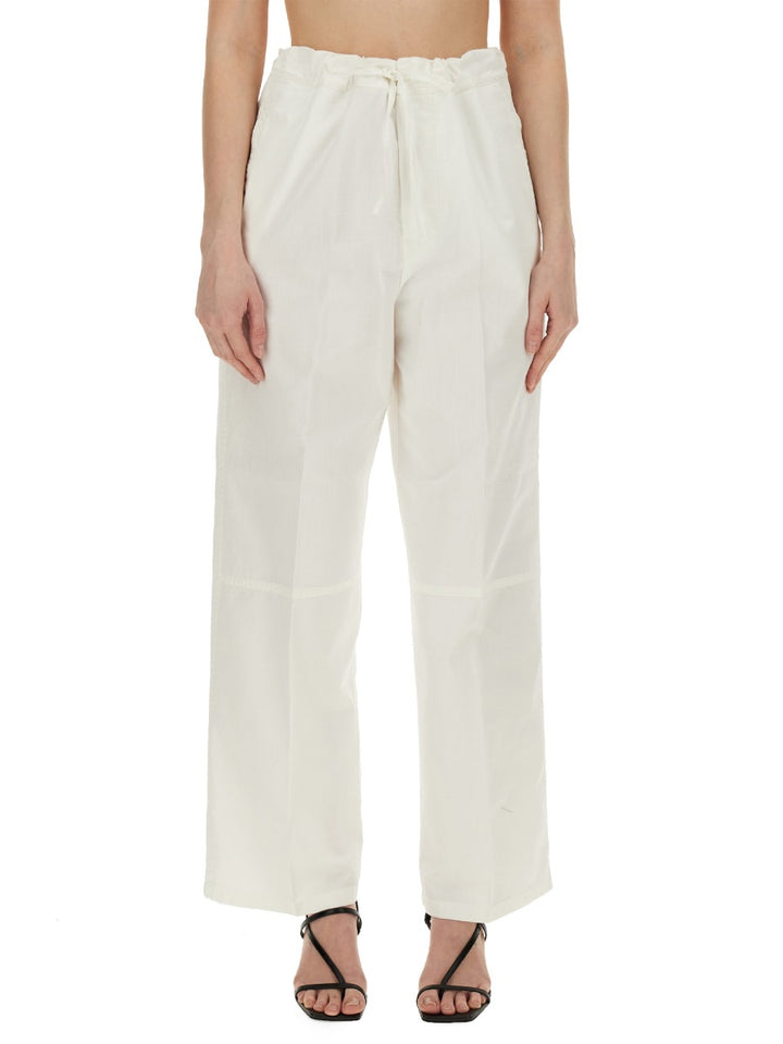 Victoria Beckham Pants - White | Wanan Luxury