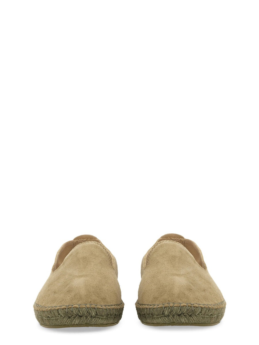 Manebí Flat Shoes - Green | Wanan Luxury