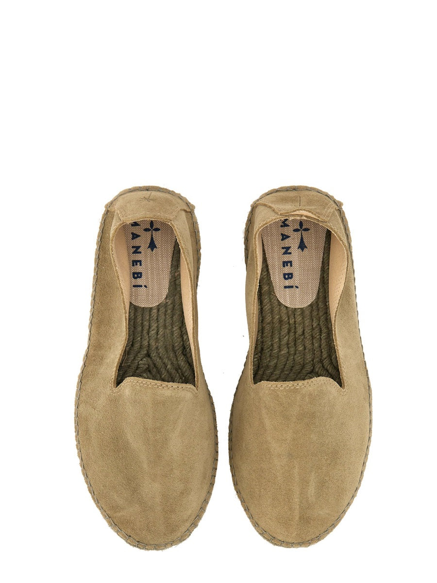 Manebí Flat Shoes - Green | Wanan Luxury