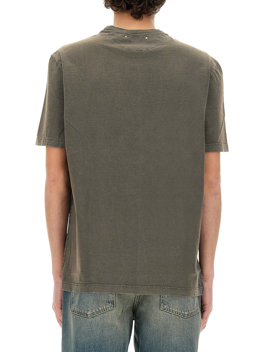 Golden Goose T shirts - Green | Wanan Luxury