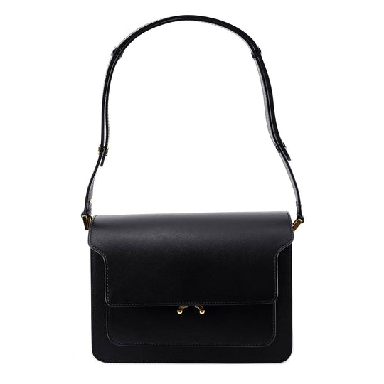 Trunk Saffiano Shoulder Bag