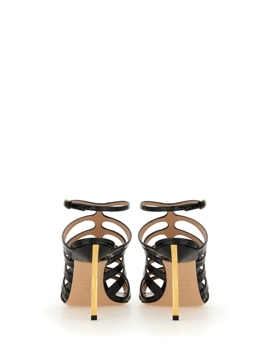 Tom Ford Sandals - Black | Wanan Luxury