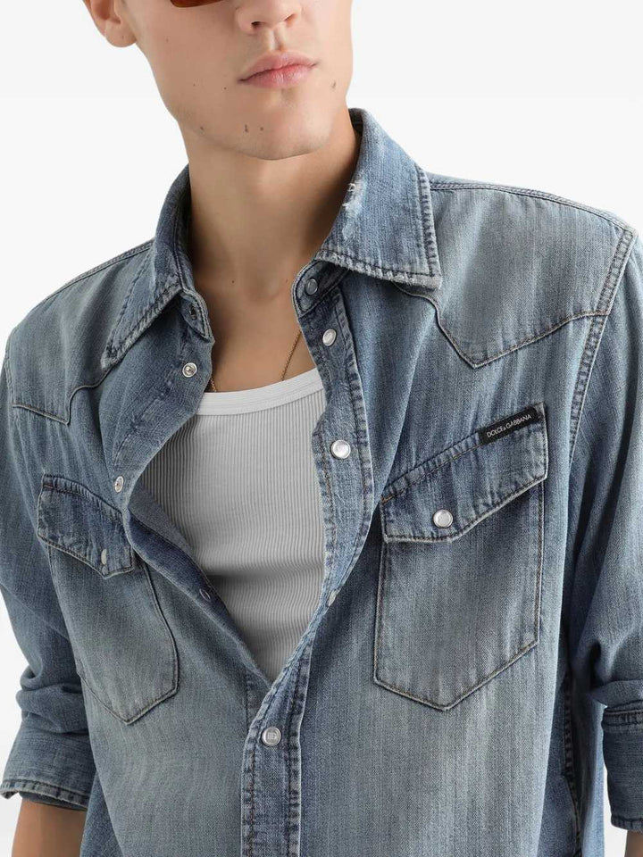 Dolce & Gabbana SHIRT - Blue | 659df45303fa31c31ca1af35797ea2ff5fd89e72