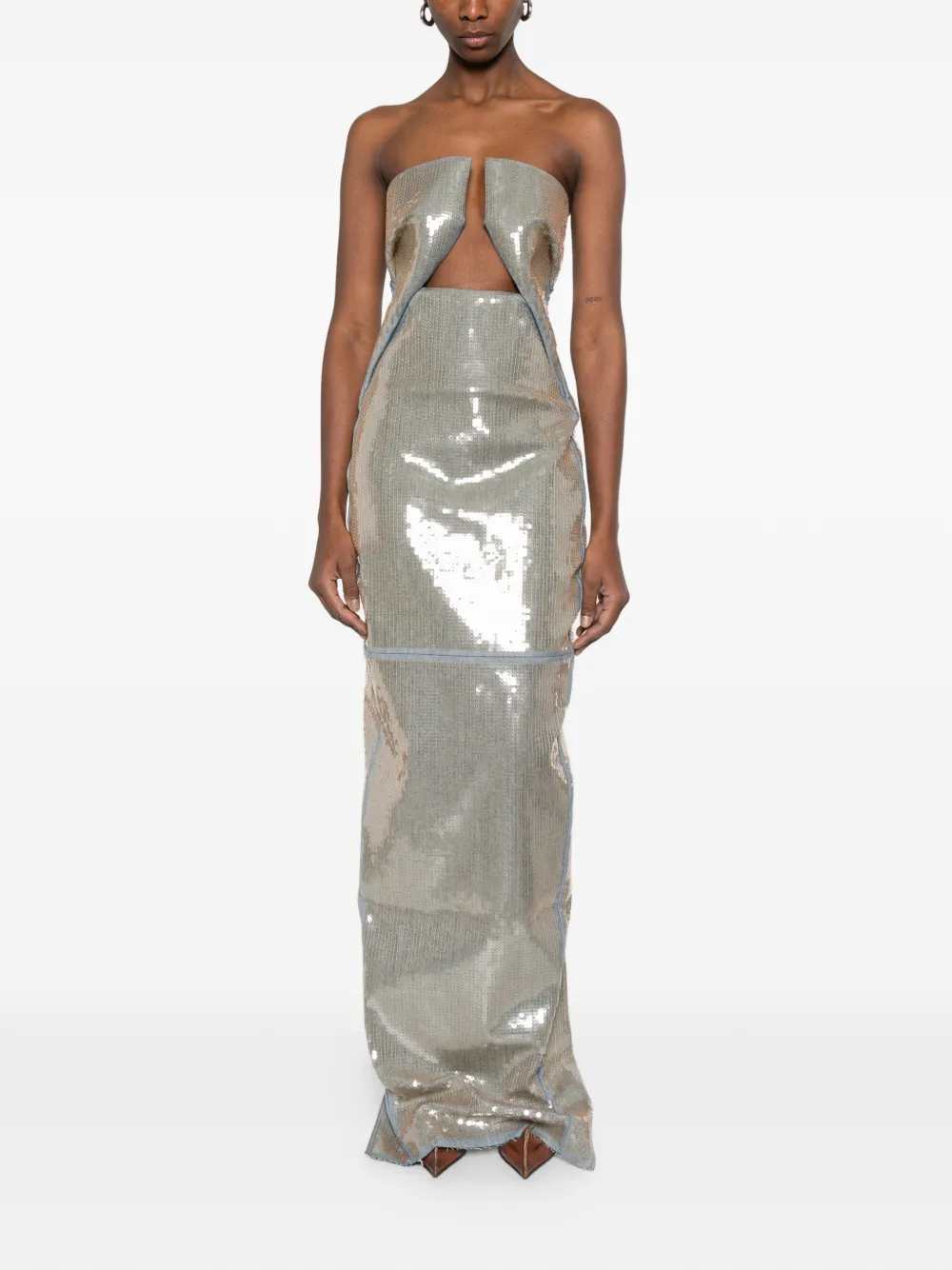 Rick Owens DRESS - Blue | 6e4c1f2405d054fe6eab3e0ebff027fcb369c699