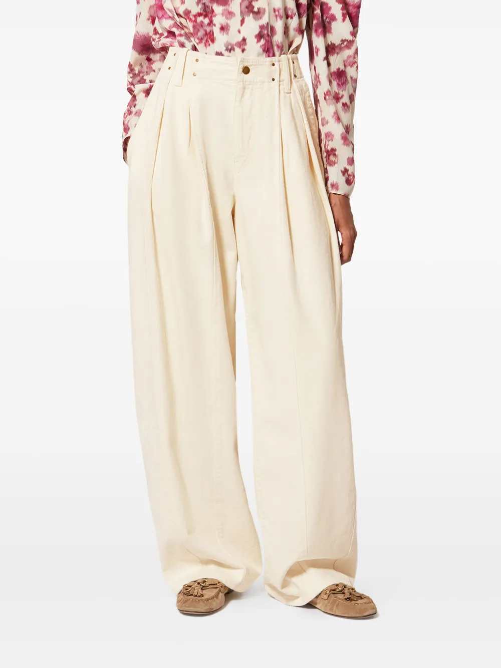 Marant PANTS - Nude & Neutrals | 7e71bd8fb90d8812b0ff095ce53d93588c0bf05f