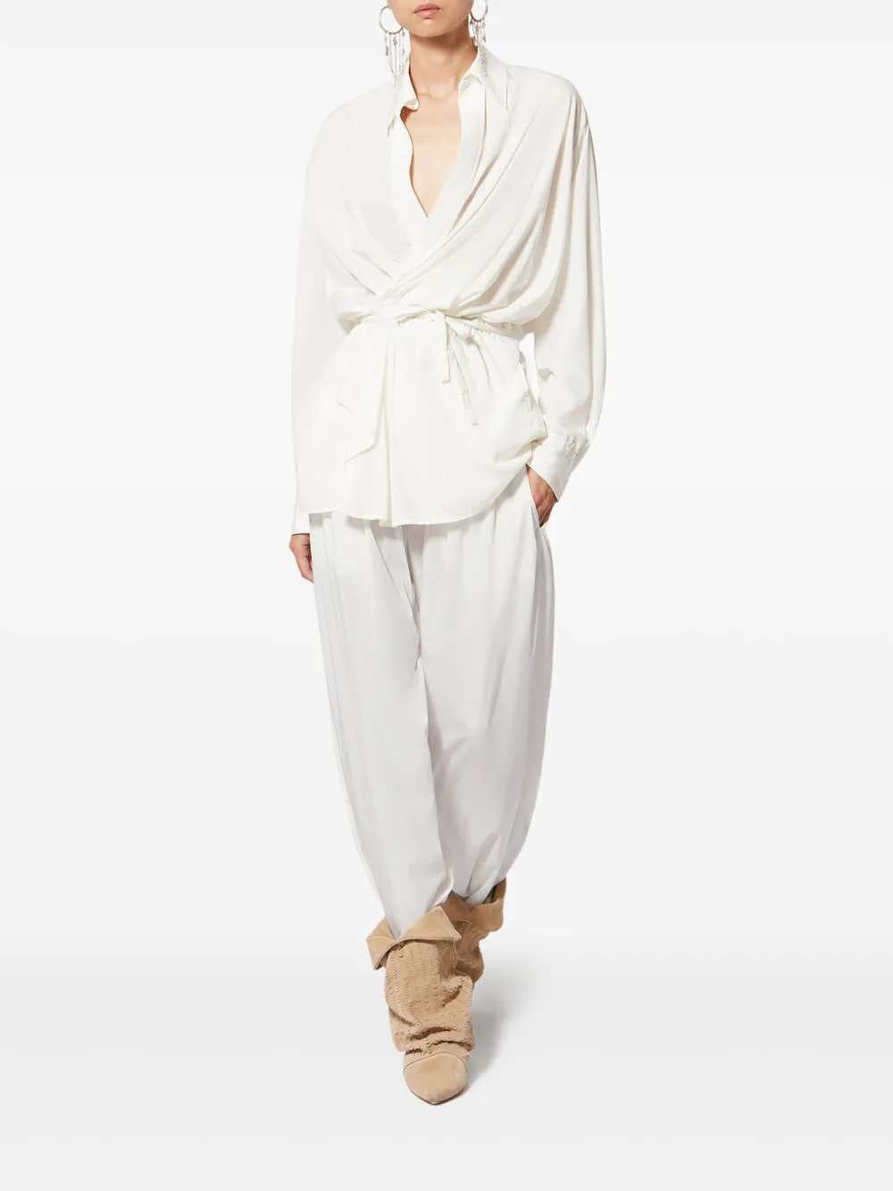 Marant PANTS - White | 5df59a37718a3854fb379d6a90c3b0e2f6715c38