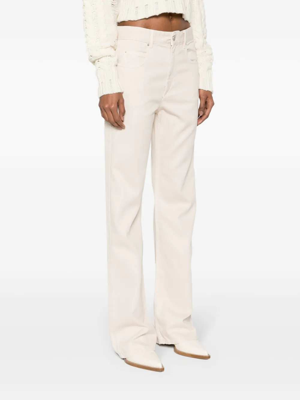 Marant Flared - Nude & Neutrals | ba4bf29bb2fb32d14da27341ae423eb61bb94008