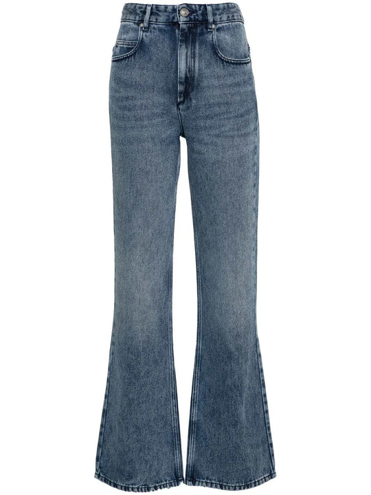 Belvira Flared High-Waisted Jeans