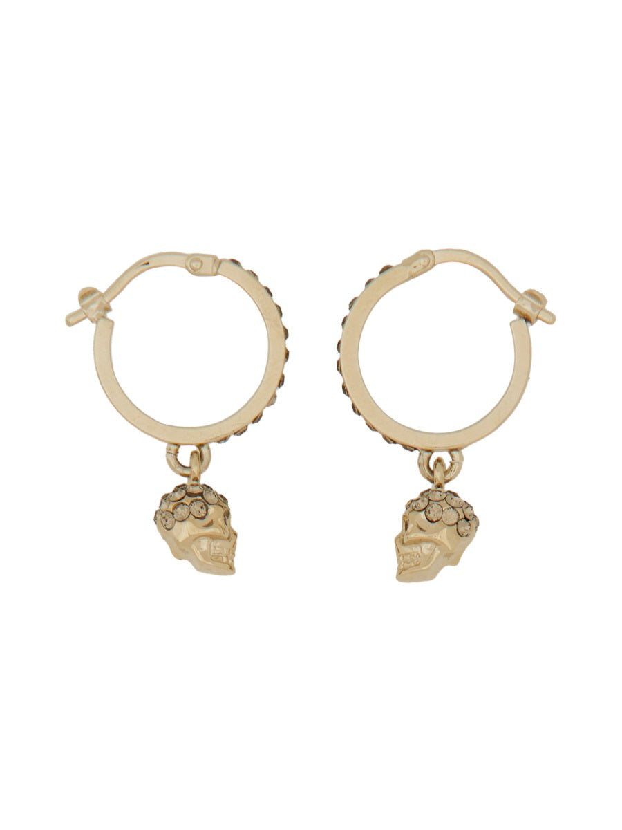 Alexander McQueen Earrings - Brown | Wanan Luxury