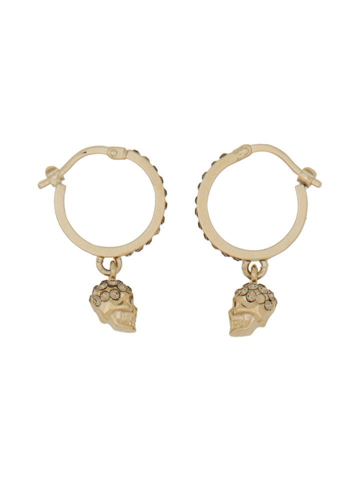 Alexander McQueen Earrings - Brown | Wanan Luxury