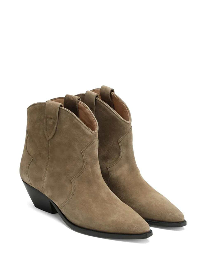 Marant Boots ankle - Nude & Neutrals | 366b6455bf27cd717a9f8021e79c151cac13ed4b