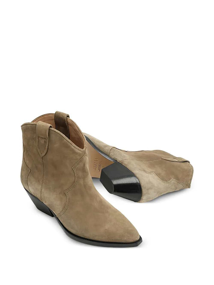 Marant Boots ankle - Nude & Neutrals | dae96c0b5bab92fc1621693a0c43723314bf85c6