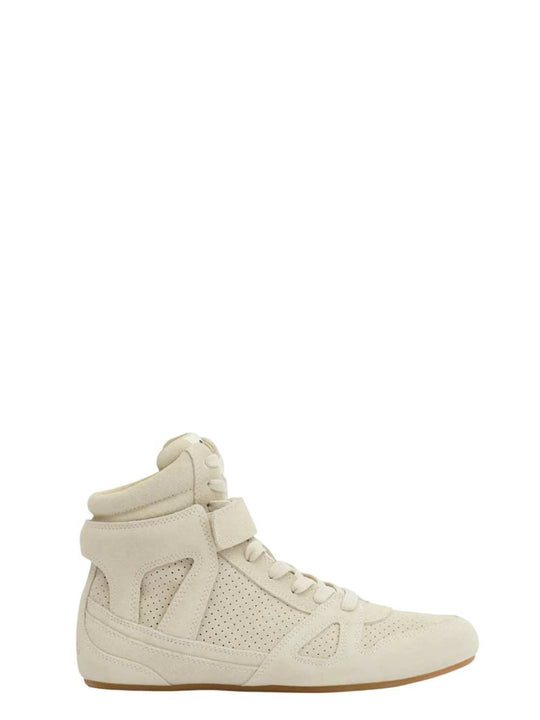 High-Top Suede Sneakers