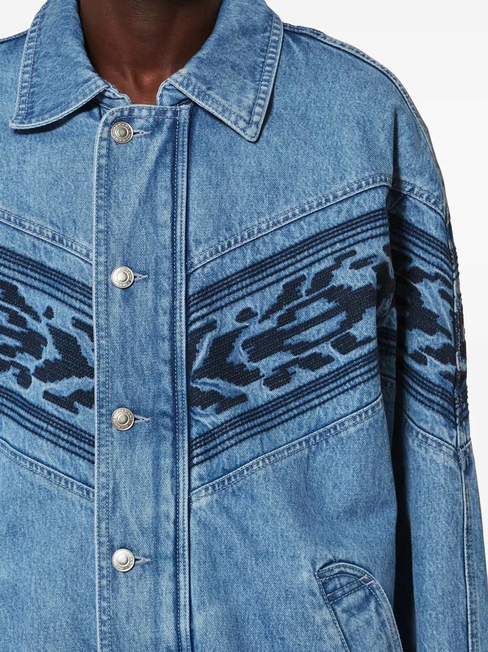 Marant JACKET - Blue | 0440ac14f56c5133620ea7d5aca1b50232426033
