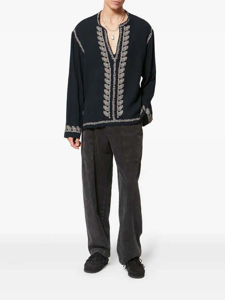 Marant SHIRT - Black | 001f5a7e9253b065cace8fb56ebb614b37a4bae7