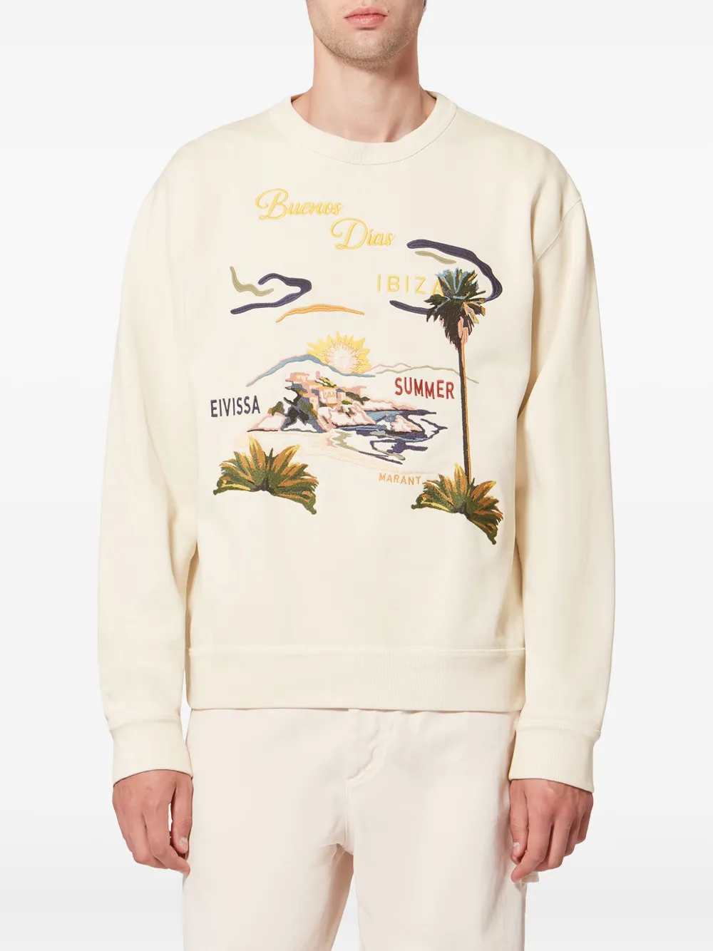 Marant SWEATSHIRT - Nude & Neutrals | d393ddcad7e0c111c275dc6dfc507f693b6cb83c