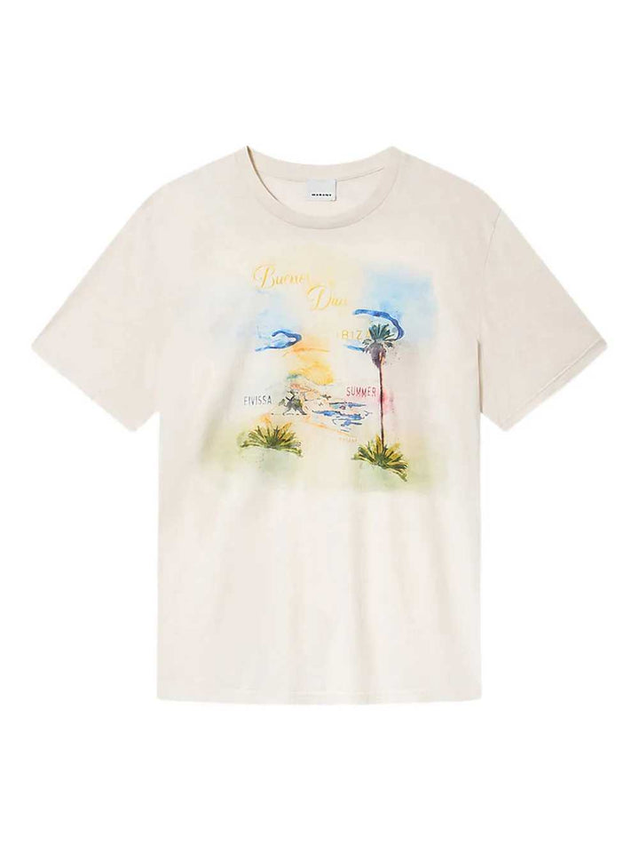Marant TSHIRT - Nude & Neutrals | 5d0e95eff57462bb143618eb0b721309bd5bb32d