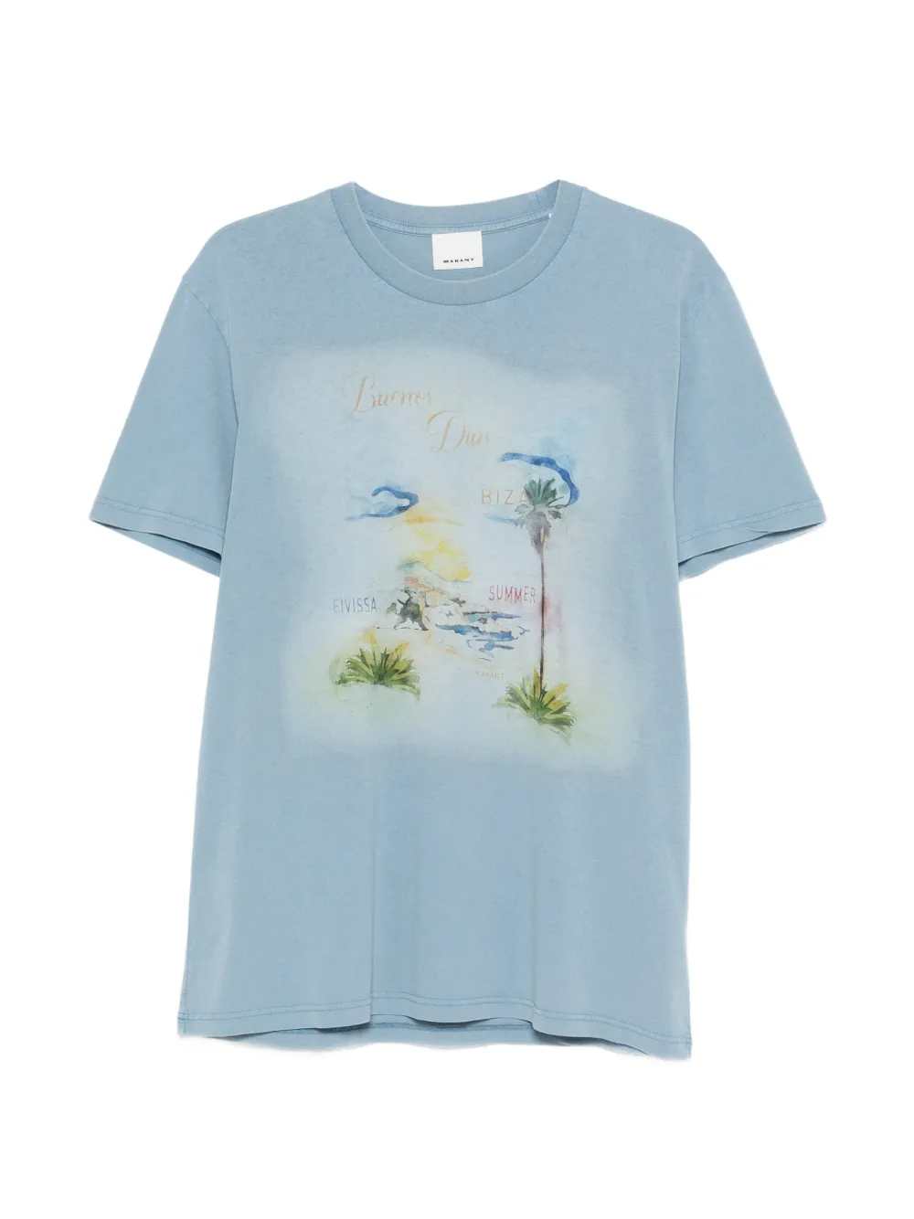 Marant TSHIRT - Blue | 5c2c8e1d65a6407cac74a847d717cb922135ea8e