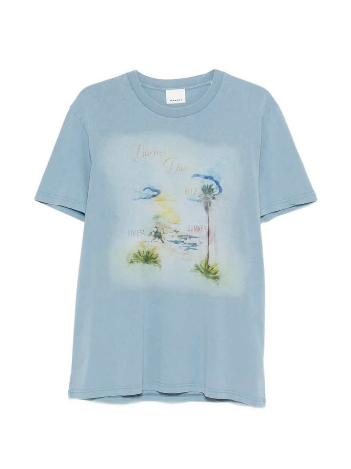 Marant TSHIRT - Blue | 5c2c8e1d65a6407cac74a847d717cb922135ea8e