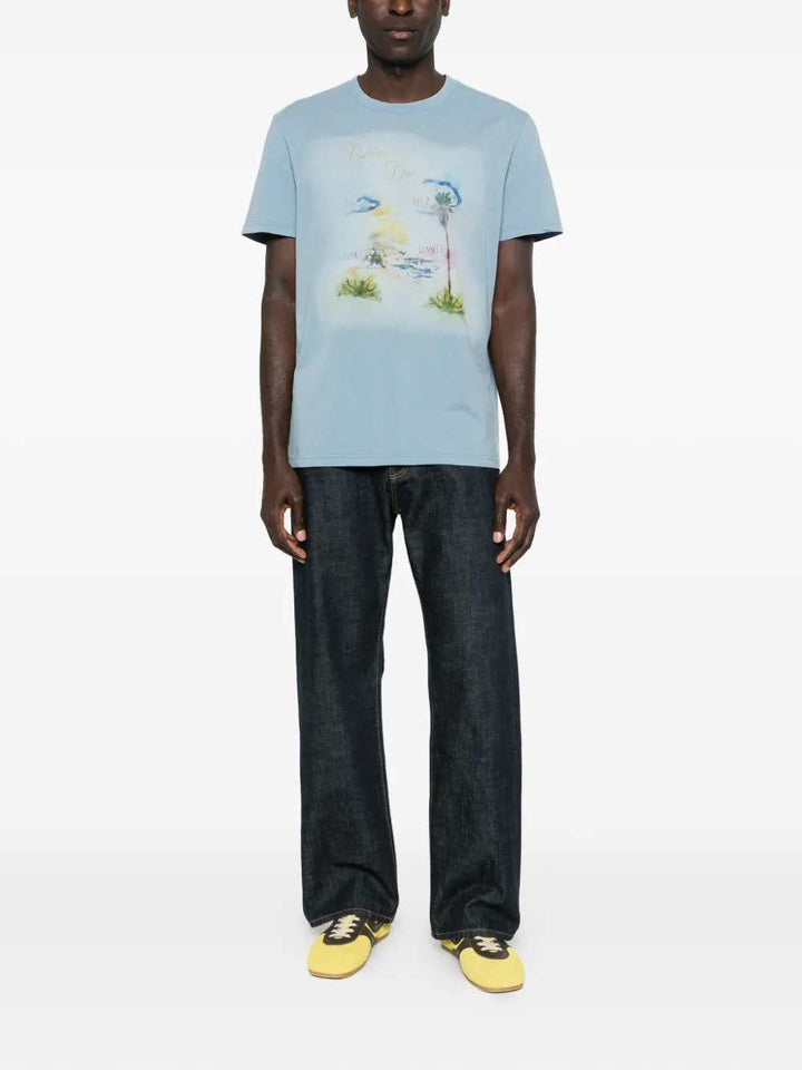 Marant TSHIRT - Blue | 6e84b347954380715960335c741adaef13851c5e