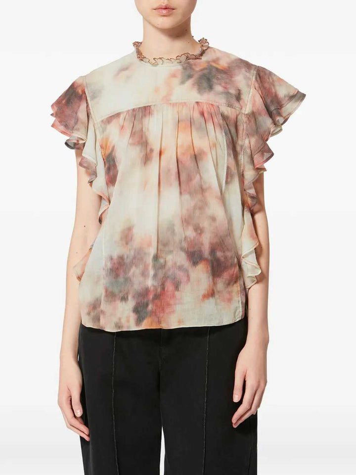 Marant ÉToile TOP - Nude & Neutrals | 1aab31b59d939fc1fcf3c2ba700eaf29e05bfe1d