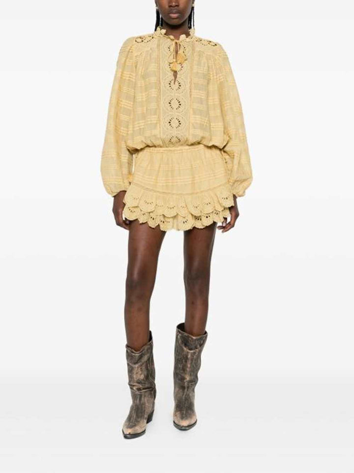 Marant ÉToile DRESS - Nude & Neutrals | ca9334f863e6f8be3a92360ef19b5f5bc695280a