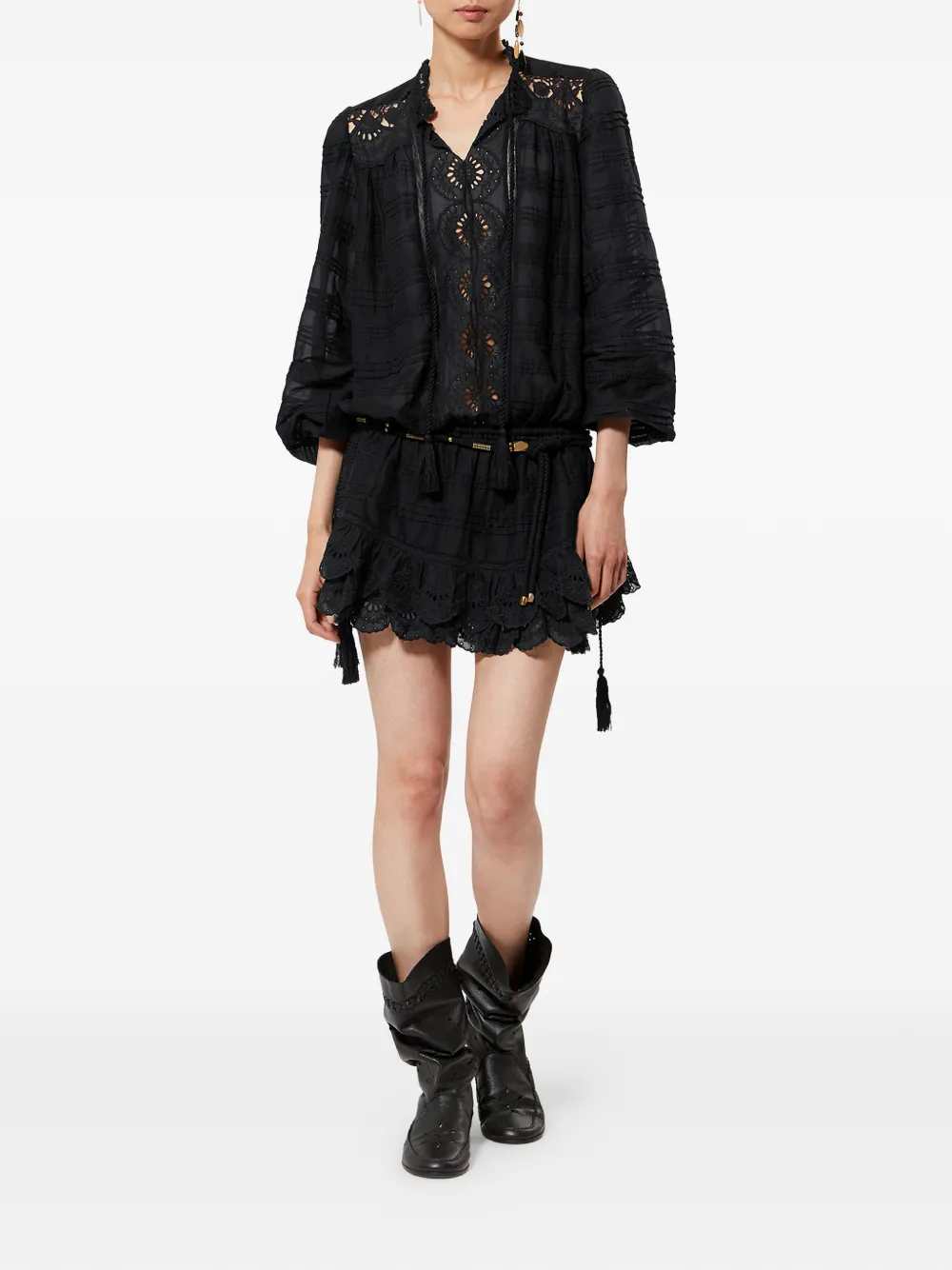 Marant ÉToile DRESS - Black | 58f13fbc24efee48f3ab7176ba3a24df199f0d48
