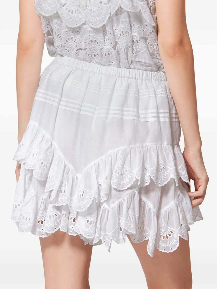 Marant ÉToile SKIRT - White | d3b34bbace6ea88c5c35312a86fa854a95a7828d