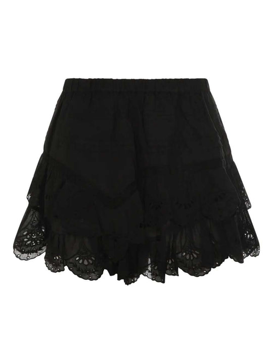 Jocadia Floral Lace Shorts