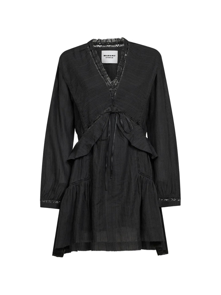 Marant ÉToile DRESS - Black | 66d4b498570ac90fcb27b8c2ad84778e8dfbd971