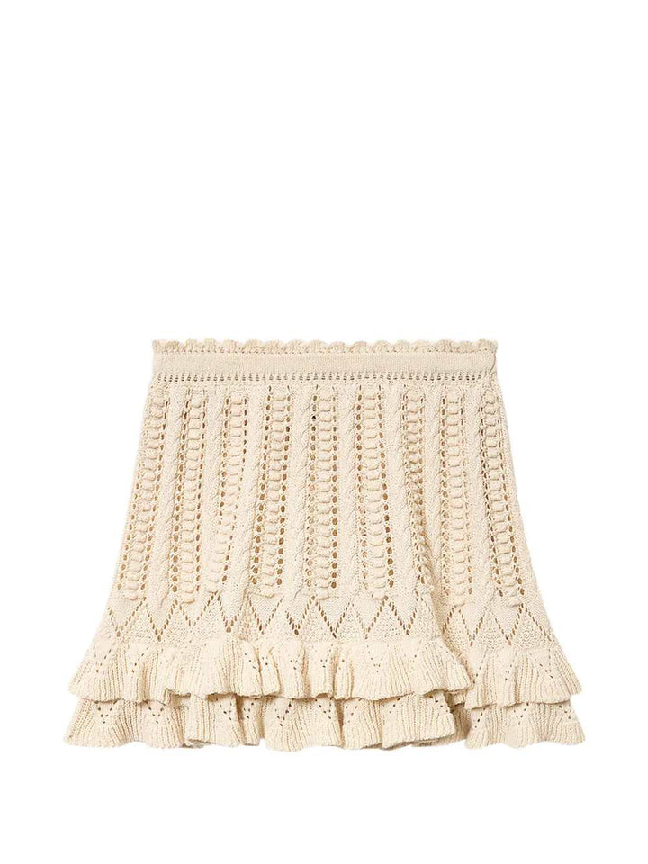 Marant ÉToile SKIRT - Nude & Neutrals | b39a14ddfa2820a52db43a68b4fc9d32a745d1ff