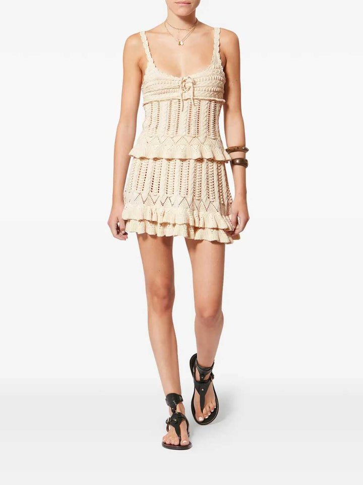 Marant ÉToile SKIRT - Nude & Neutrals | 8e7eb90f7d9cfa984fc473f2c757cf099dc1a2d3