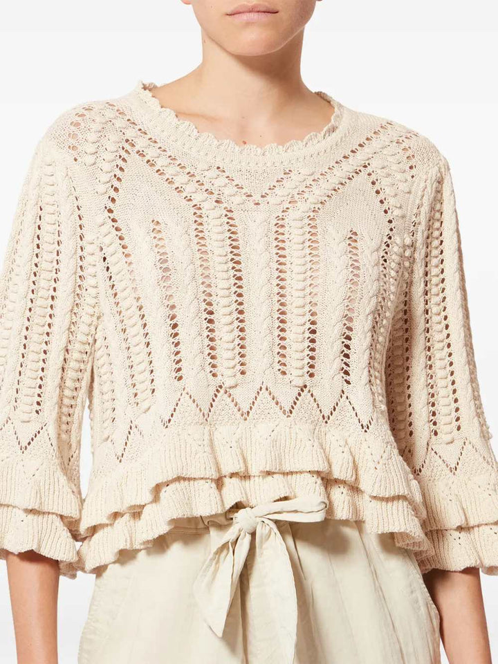 Marant ÉToile TOP - Nude & Neutrals | c48481d2622c7d1f0b9a35936141d6f88135a669